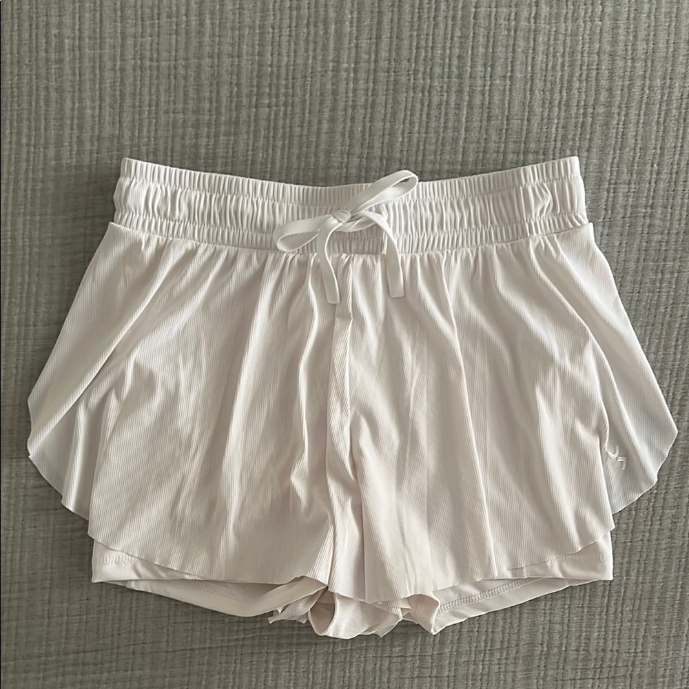 JoyLab Women's Athletic Shorts - Cream
